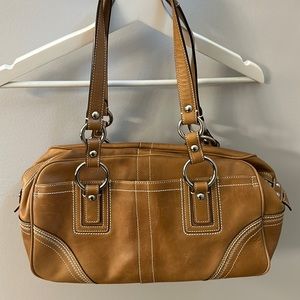 Coach leather bag